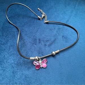 Butterfly necklace plus two Little witch 🧙 earring sets